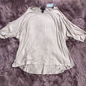 F21 Cold Shoulder Blouse